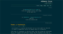 Desktop Screenshot of albanocruz.com